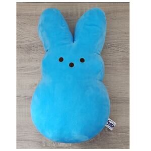 Peeps Blue Bunny Plush Rabbit Large 14” Stuffed Animal Easter Collectible Gift